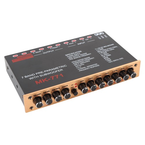 Band car graphic equalizer - band,