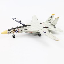 1:72 Scale F-14 Tomcat Fighter Jet Model - Plastic Aircraft With Detailed Design