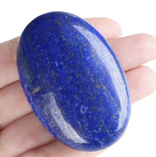 Lapis lazuli palm stones - lazuli,