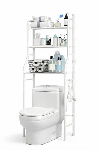 Tier over toilet - 3, storage