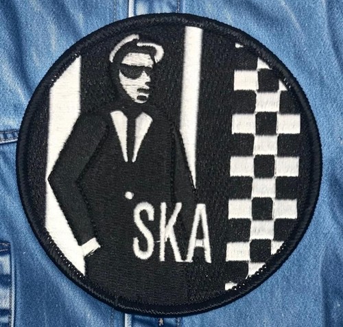 Ska reggae skinhead patch - reggae,
