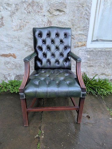 Vintage green leather - vintage,