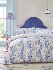 Cath Kidston Road Floral Bedding Set With Pillowcases – 4 Sizes