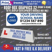 Driving Instructor Roof Box
