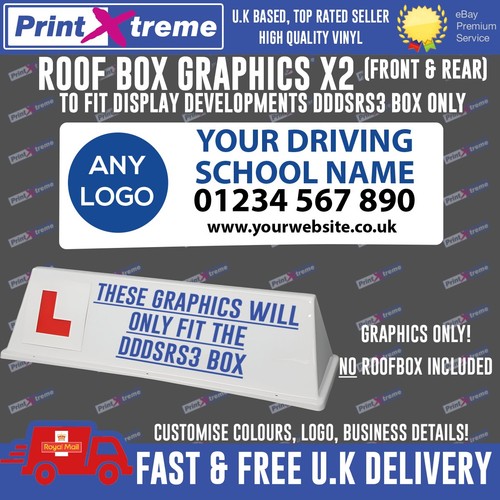 Driving instructor roof box - driving,