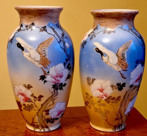 Antique pair large - large, japanese