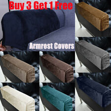 Velvet Removable Armchair Covers Arm Chair Protector Armrest Stretch-Sofa Couch