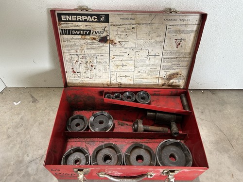 Enerpac knockout set includes - enerpac,