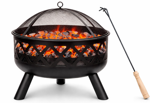 Outdoor fire pit - bbq, with