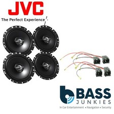 Peugeot 208 2012 On JVC 17cm 1200 Watts 2 Way Front & Rear 3 Door Car Speakers