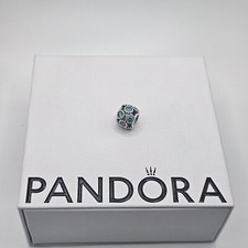 Genuine Pandora Teal Studded