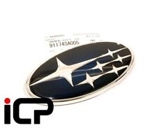 Genuine Blue Front Rear Stars Badge Fits: Subaru Forester 02-07 XT STi XE