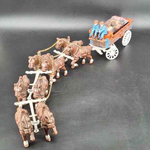 Clydesdale cast iron horse - cast,