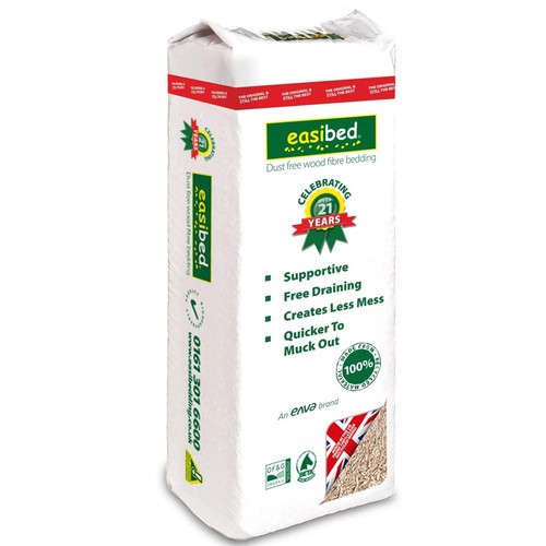 Easibed dust free wood fibre - free,