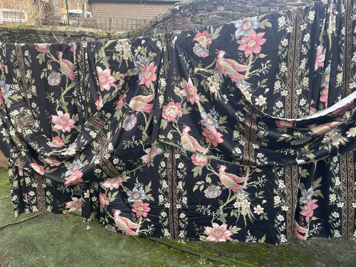 Chinoiserie single curtain - chinoiserie,