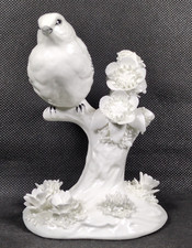 Crown Staffordshire White Bird