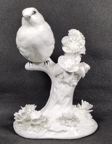 Crown staffordshire white bird - white,