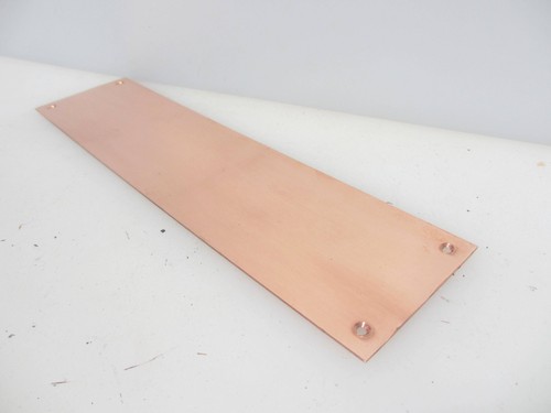 Solid copper finger - solid, push