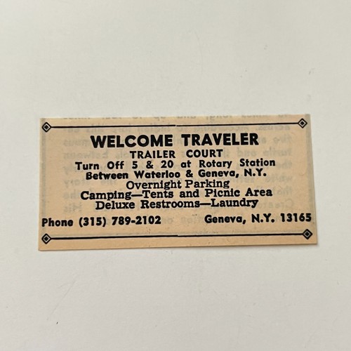 Welcome traveler trailer court - welcome,