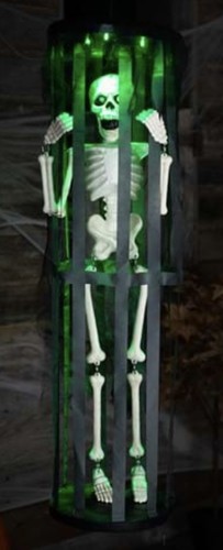 Animated skeleton decoration - animated,