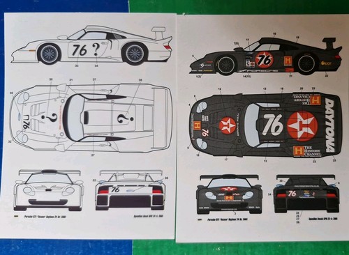 Speedline decals porsche - speedline, 1/24