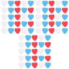 75 pcs Romantic Heart Shaped Balloon Weight Blocks Reusable Balloon Weights