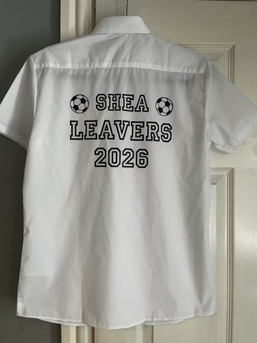 Boy leavers 2026 - school, shirts