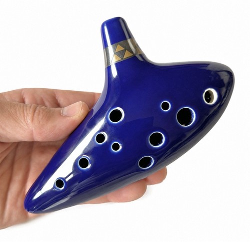 Zelda ocarina replica musical - zelda,