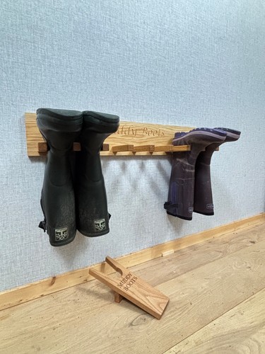 Handmade oak walnut wall - oak,