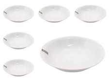 Set of 4 Salad Bowls Pasta Soup Serving Dish Bowl Large Porcelain Crockery 20cm