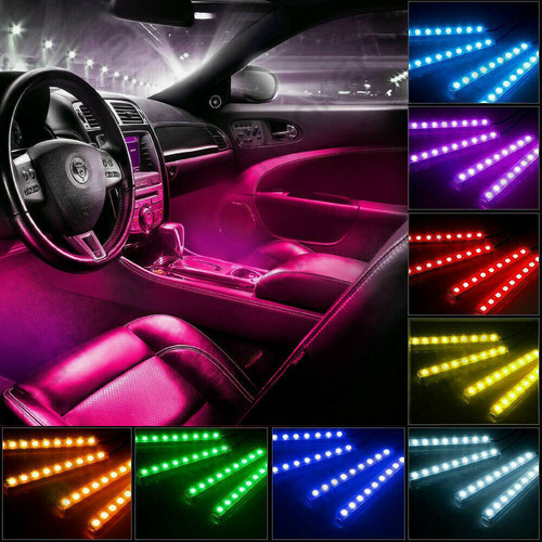 Led interior car styling foot - led,