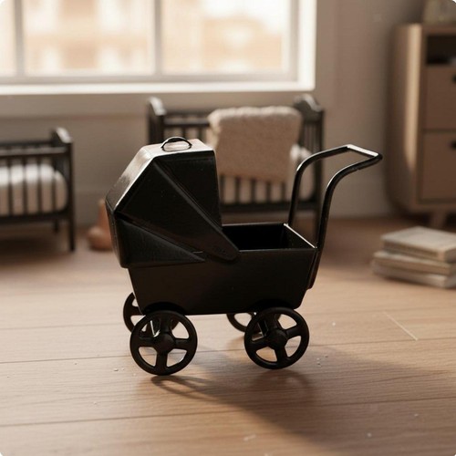Doll stroller victorian - doll,