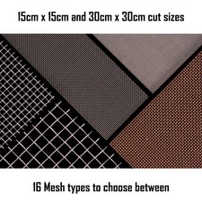 Inoxia Stainless Steel, Woven Wire Mesh Panel - Fine to Coarse Woven Screen 