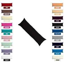 1-2 Pack Premium 100%Cotton Orthopaedic Bolster Pillowcase Pillow Cover only