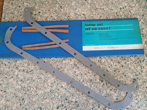 Engine sump gasket set fits - gasket,
