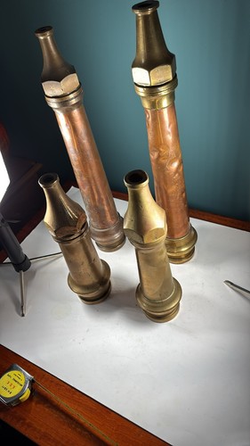 Vintage copper and - 4, brass
