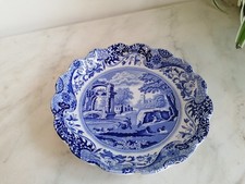 Spode Blue Italian Scallop