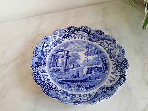 Spode blue italian scallop - blue,