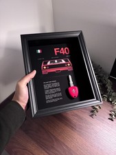 Ferrari F40 Car Key Frame By