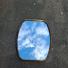 Gold Bathroom Mirror Metal