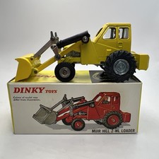 Dinky 437 Muir Hill 2WL Loader - Yellow. Mint In N Mint Early Original Box
