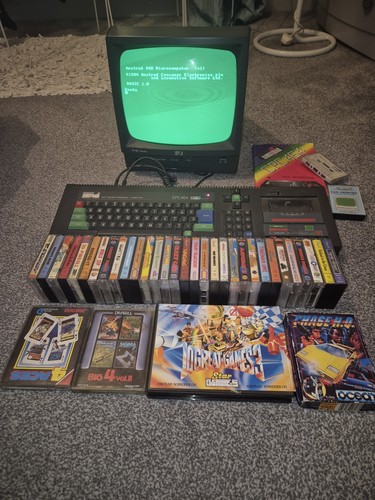 Amstrad cpc464 computer with - amstrad,