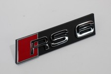 Audi RS6 4B C5 Bonnet Grill Badge Logo New Genuine 4B0853736B2ZZ