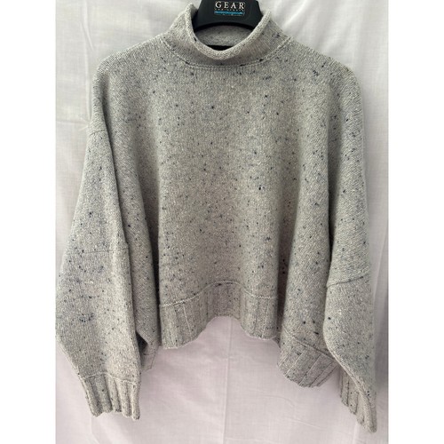 Shirin guild sweater gray blue - guild,