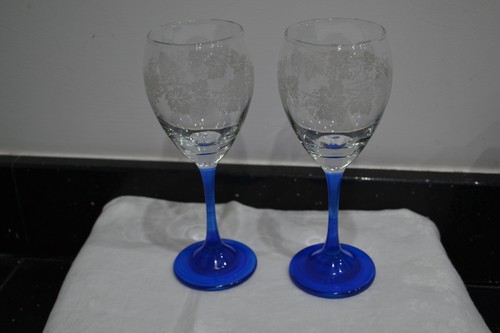 Vintage pair cobalt blue - vintage,
