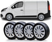 16" wheel trims to fit Peugeot Expert from 2017  (NOT Boxer)+ centre caps