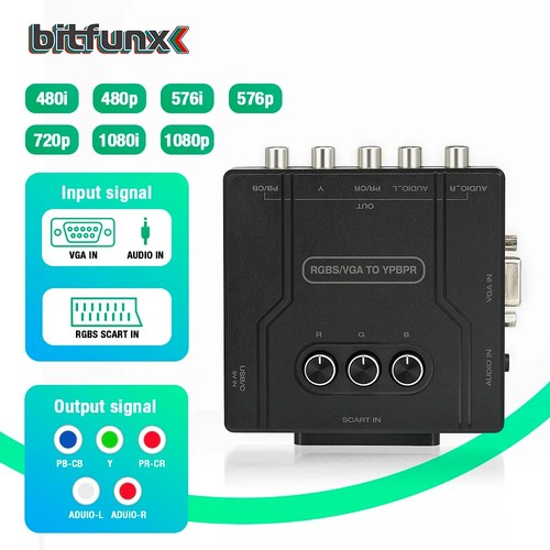 Bitfunx rgbs vga ypbpr - to,