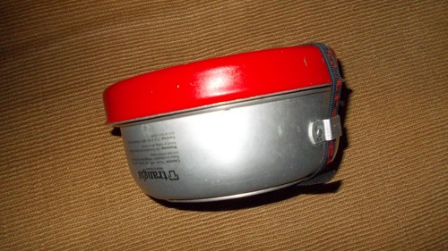 Vintage red trangia cooking - 25,