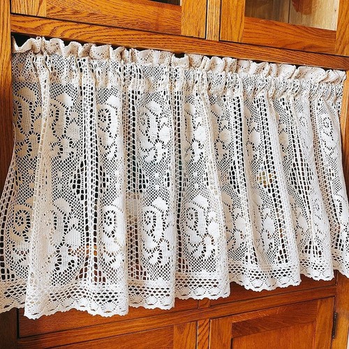 Vintage hand crochet - vintage, rose