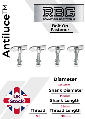 Antiluce fastener m8 x - m8,